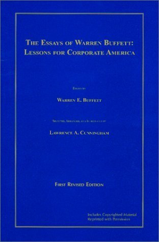 The Essays of Warren Buffett by Warren Buffett Free Download
