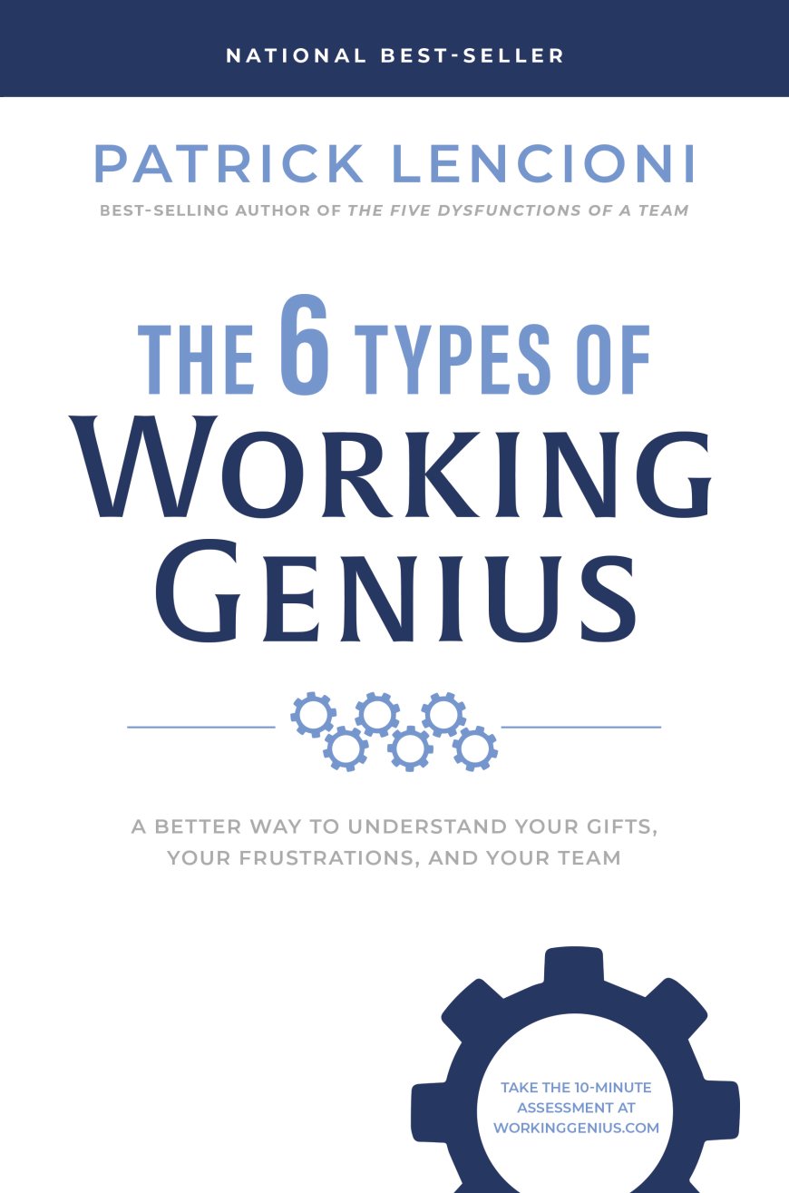 [PDF] The 6 Types of Working Genius by Patrick Lencioni Free Download
